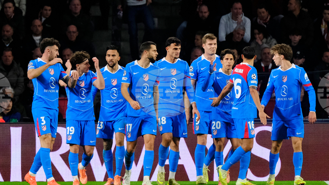 С петия си гол през сезона Антоан Гризман донесе победата на Атлетико (Мадрид) над Валенсия в Примера дивисион