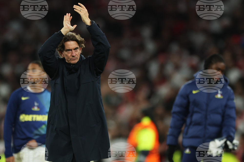 Мениджърът на Тотнъм Томас Франк е доволен от представянето на отбора си след победата над Славия Прага в Шампионската лига