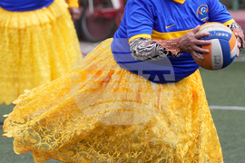 Bolivia Grandmothers Handball