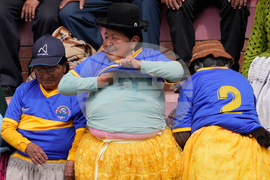 Bolivia Grandmothers Handball