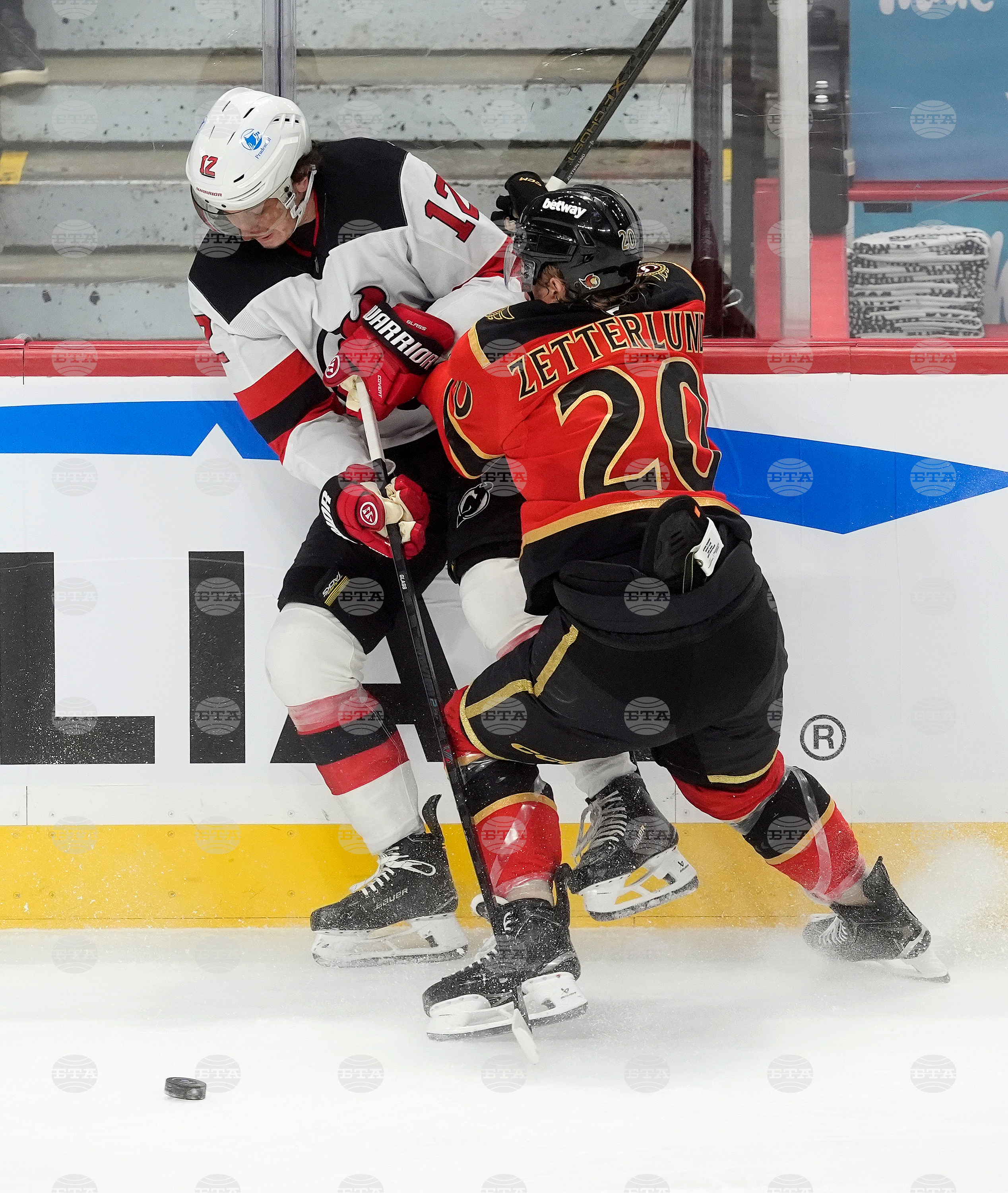 NHL Senators Devils Hockey