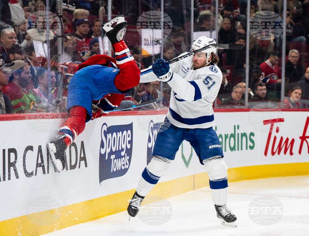 Lightning Canadiens Hockey