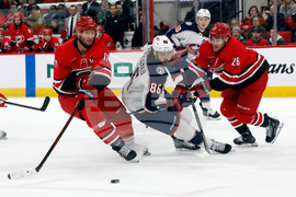 Blue Jackets Hurricanes Hockey