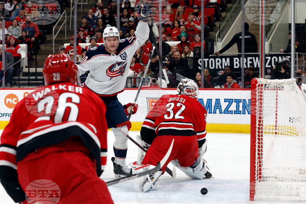 Blue Jackets Hurricanes Hockey