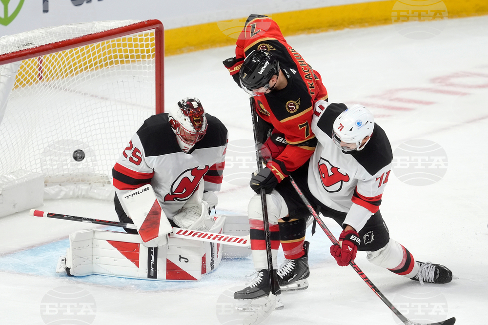 NHL Devils Senators Hockey