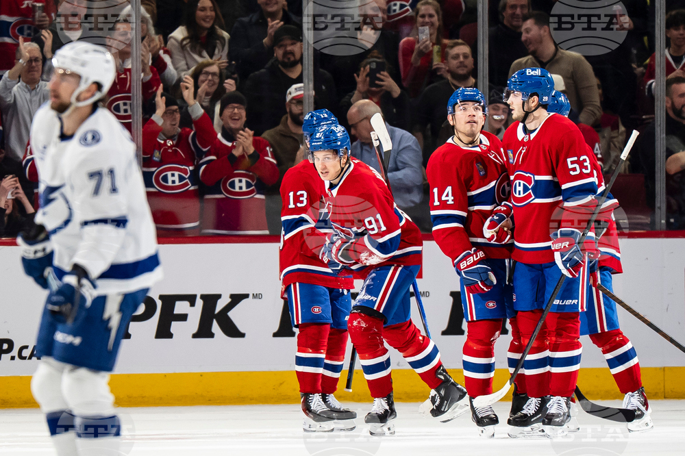 Lightning Canadiens Hockey