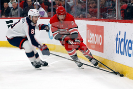 Blue Jackets Hurricanes Hockey