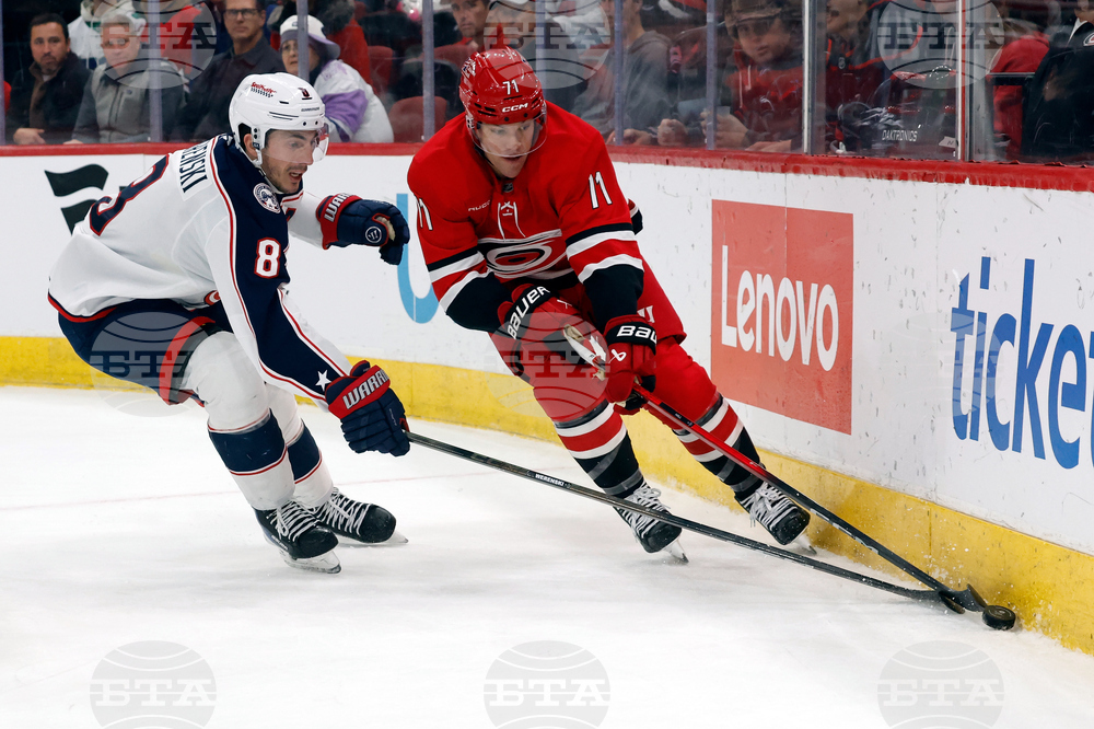 Blue Jackets Hurricanes Hockey