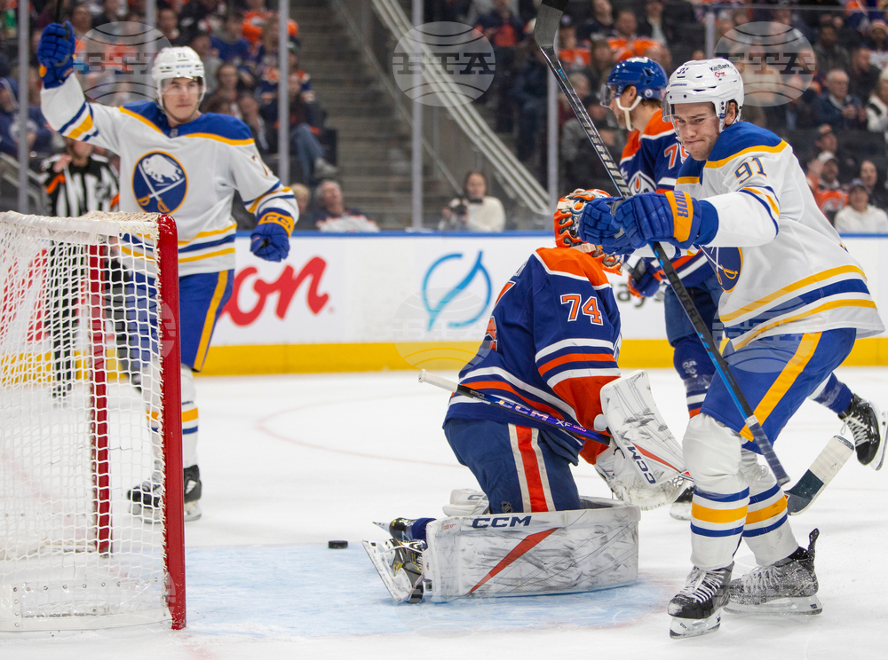 Sabres Oilers Hockey