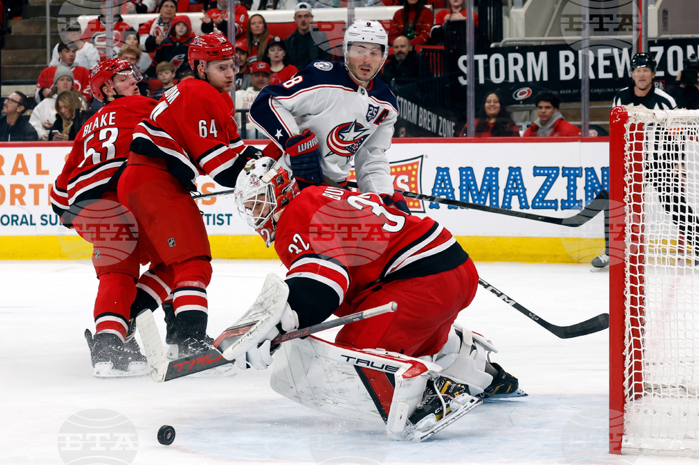 Blue Jackets Hurricanes Hockey