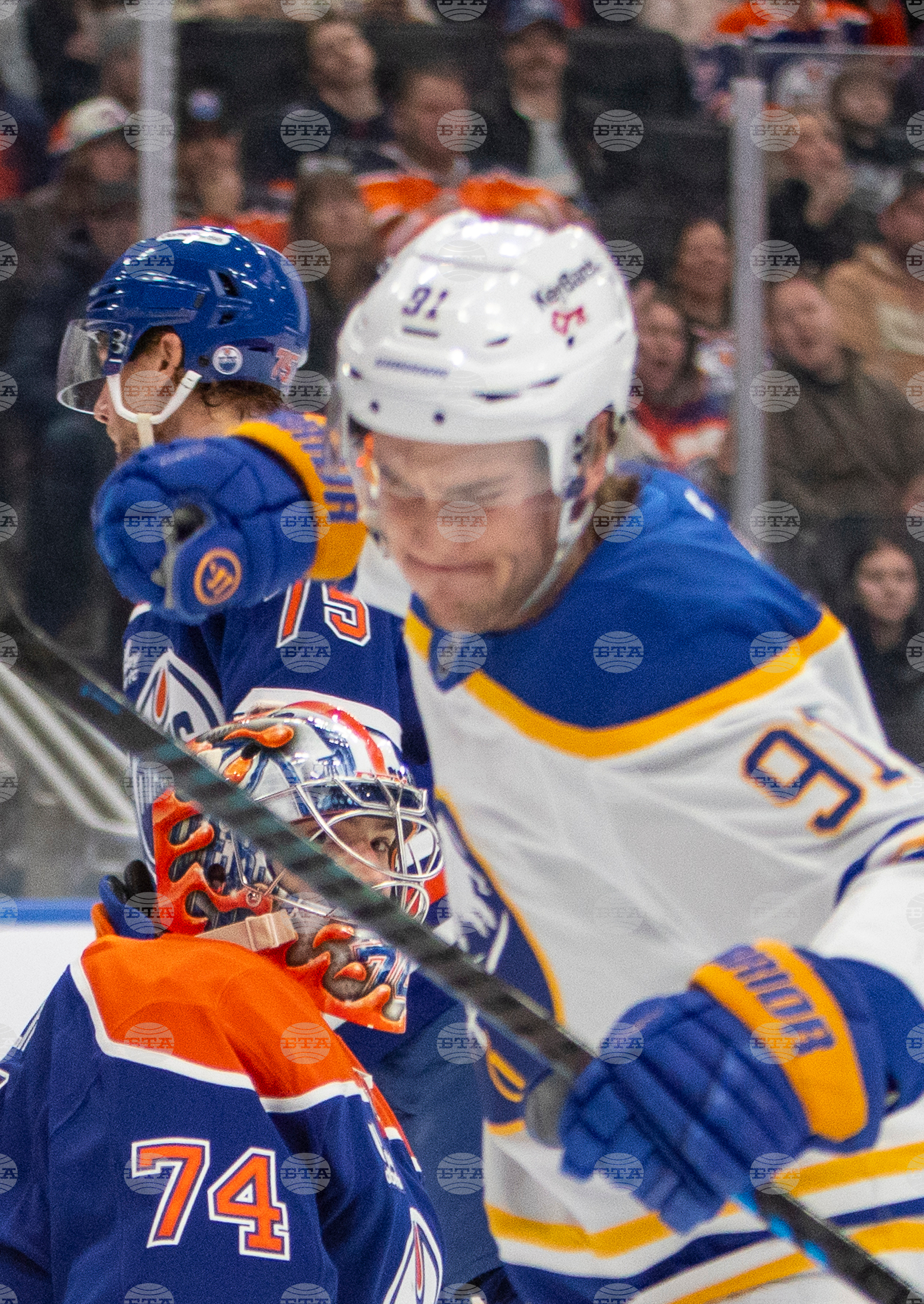 Sabres Oilers Hockey