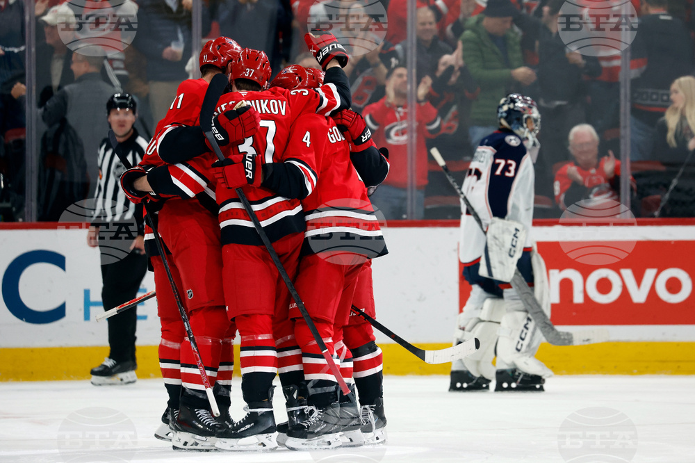 Blue Jackets Hurricanes Hockey