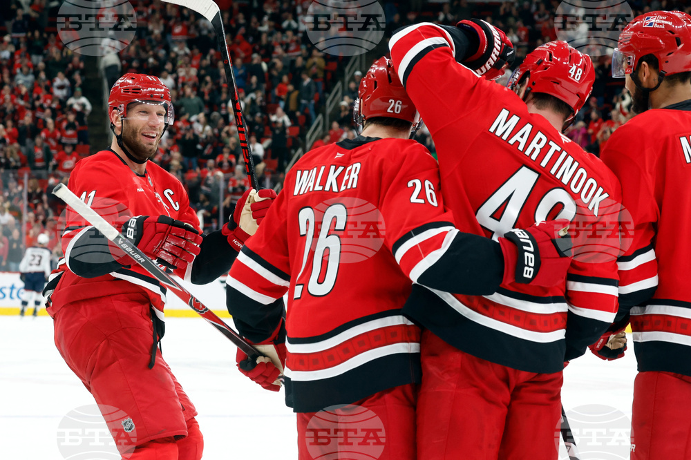 Blue Jackets Hurricanes Hockey