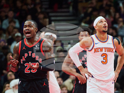 Knicks Raptors Basketball