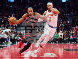 Knicks Raptors Basketball
