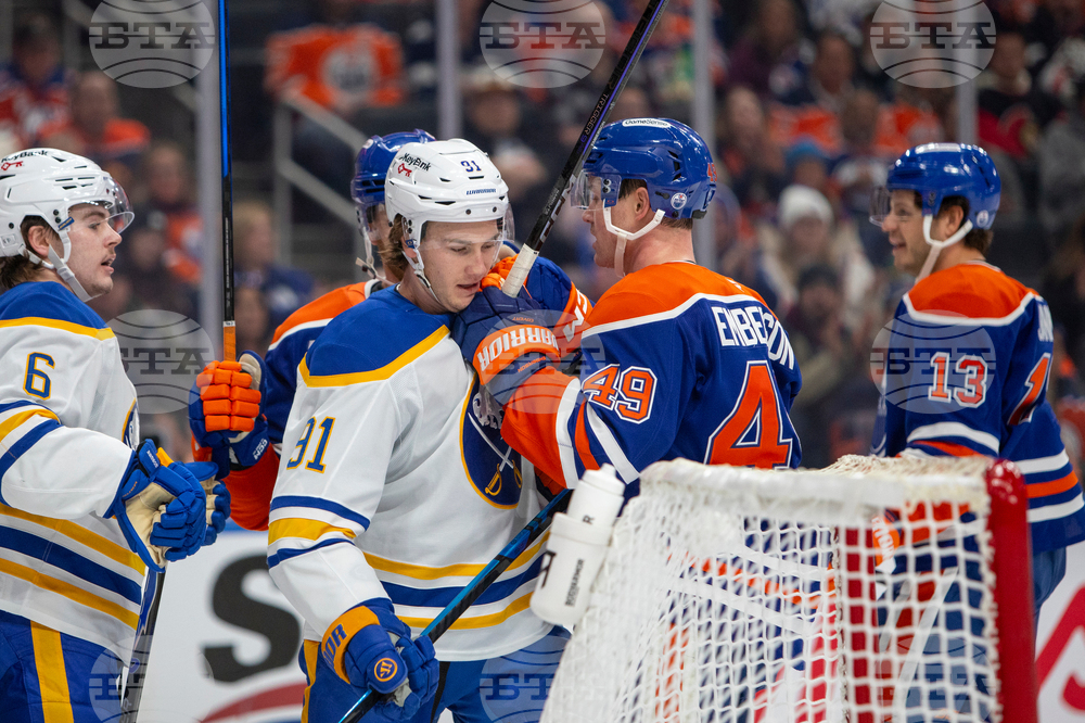 Sabres Oilers Hockey