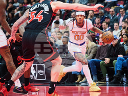 Knicks Raptors Basketball