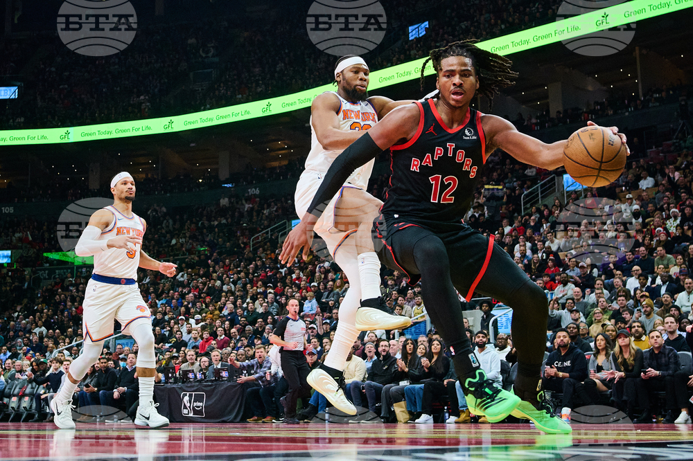 Knicks Raptors Basketball