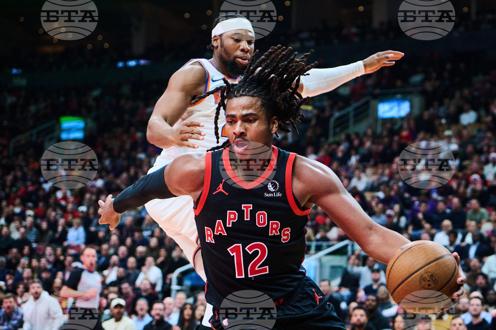 Knicks Raptors Basketball