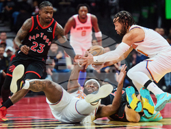 Knicks Raptors Basketball