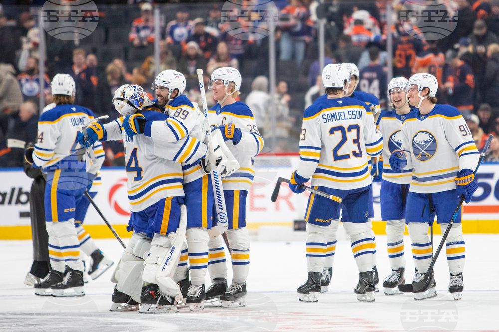 Sabres Oilers Hockey