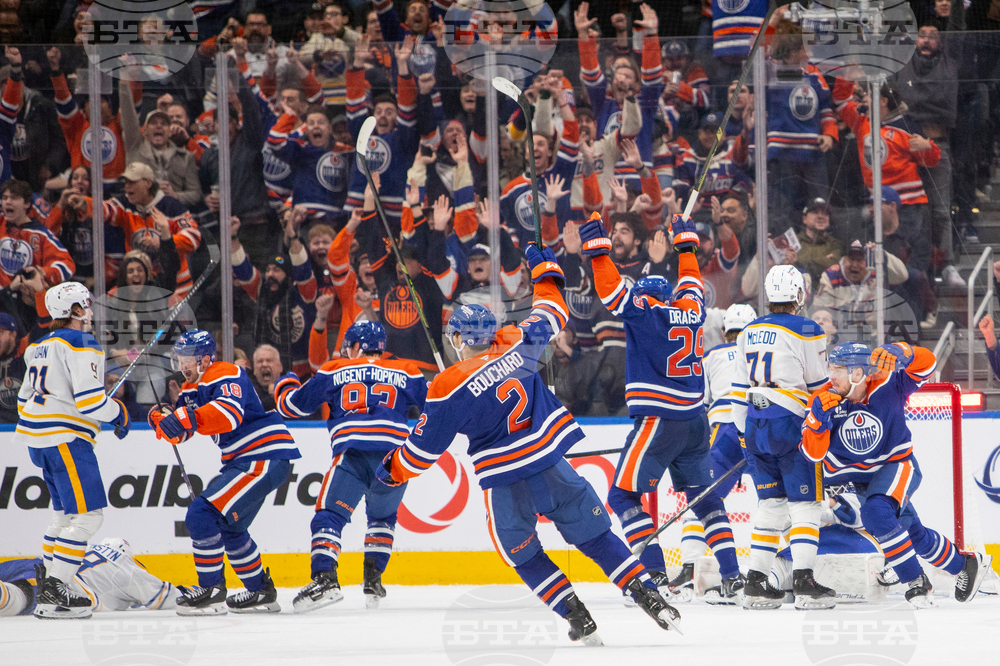 Sabres Oilers Hockey