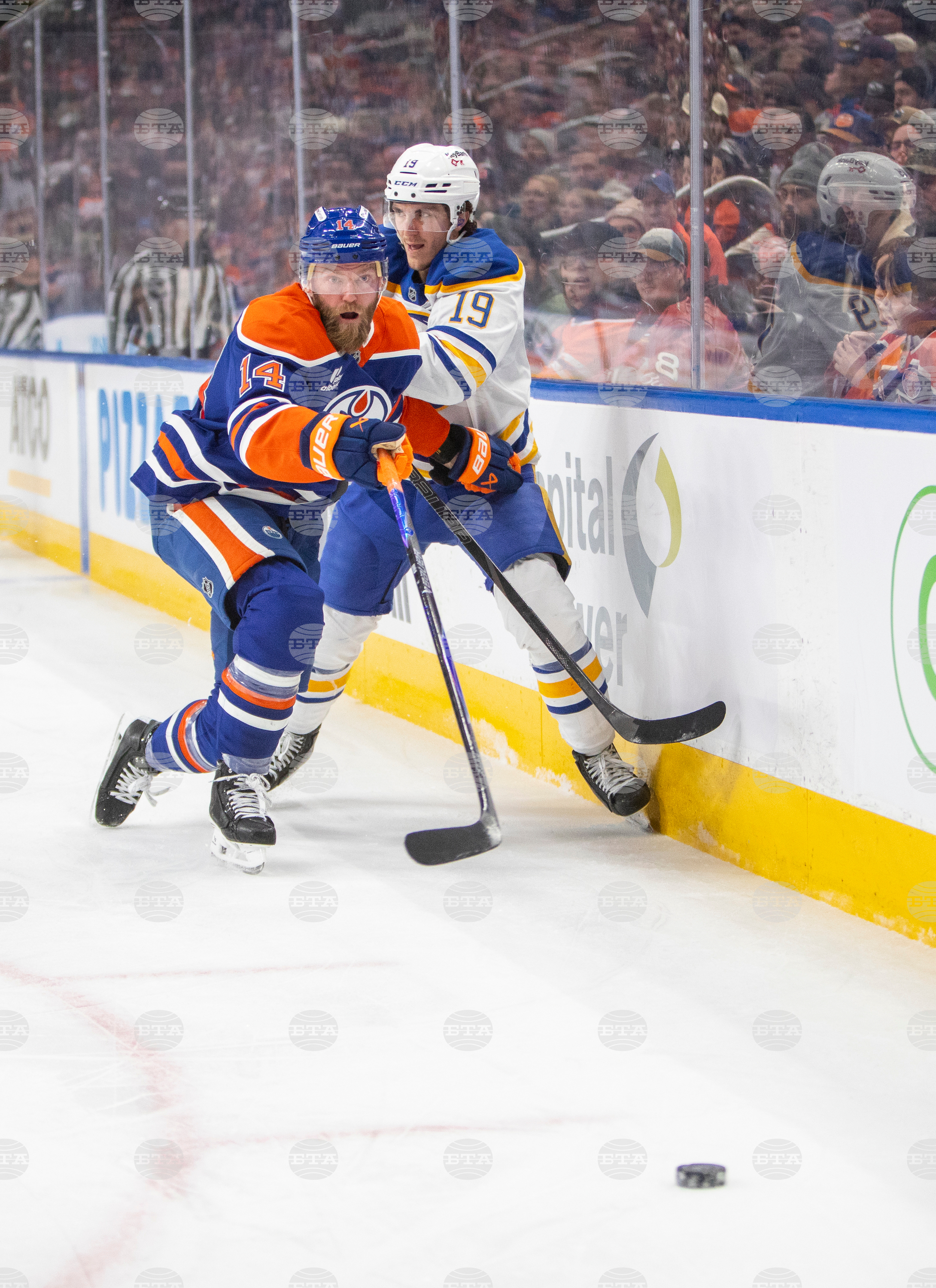 Sabres Oilers Hockey