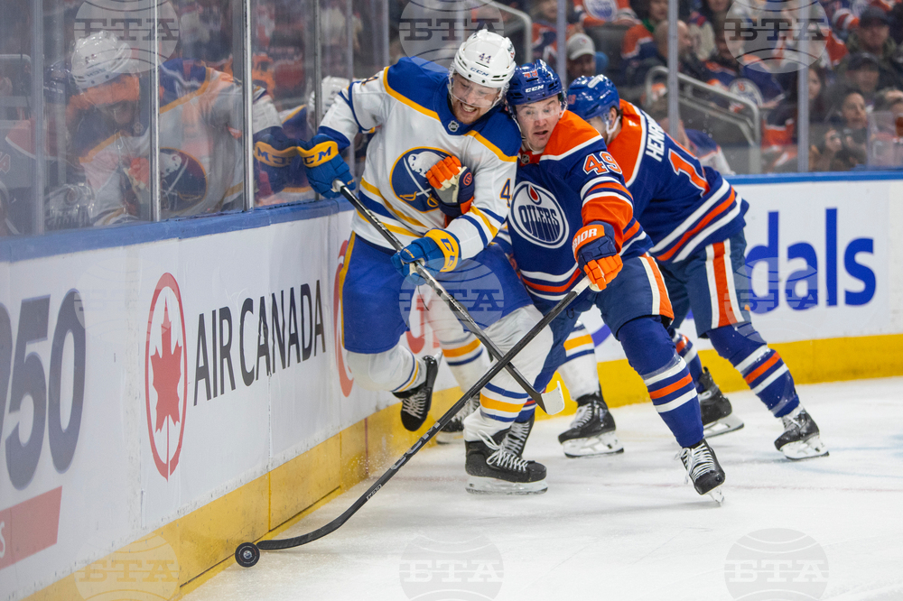 Sabres Oilers Hockey