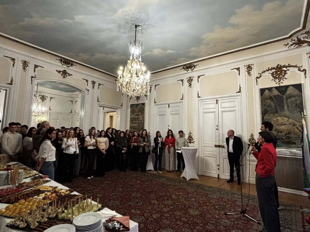 Прием по повод Студентския празник се състоя в Посолството на България в Париж 