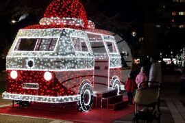 Ямбол - коледни елхи