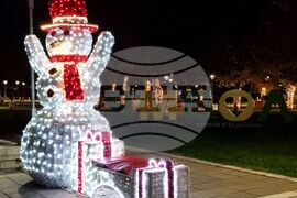 Ямбол - коледни елхи