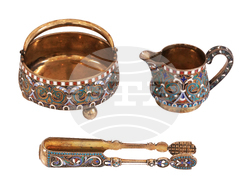 Фаберже, диаманти и имперски шедьоври са част от над 130 ценни предмета са част от коледния търг на Artmark Bulgaria „Декоративно изкуство и бижута“. Снимка: Artmark Bulgaria