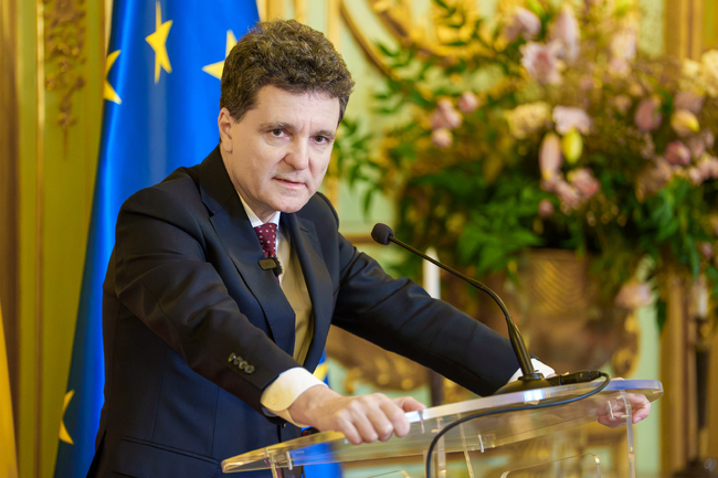 Румънският президент Никушор Дан от Париж: Ако Украйна бъде победена, ще станем съседи с Русия и тогава всичко ще се промени