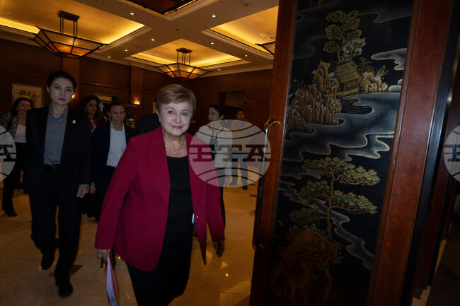 Ройтерс: Управляващият директор на МВФ Кристалина Георгиева е в Киев за разговори на високо равнище - първото й посещение от 2023 г.