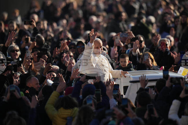 APTOPIX Vatican Pope