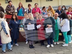 Пазарджик - медицински специалисти - протест
