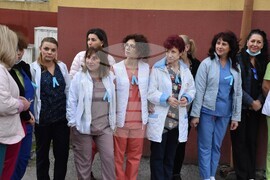 Хасково - медицински сестри - протест