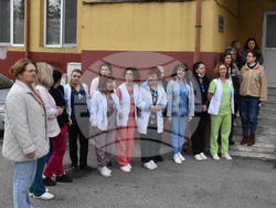 Хасково - медицински сестри - протест