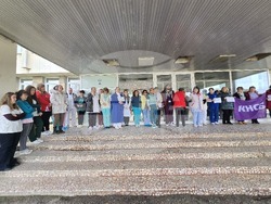 Ловеч - медицински специалисти - протест