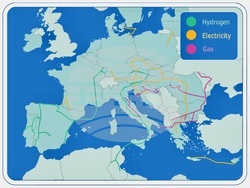 ЕС - енергийни магистрали / Снимка: ЕК
