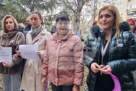 Шумен - медицински специалисти - протест