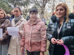 Шумен - медицински специалисти - протест