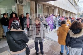 Шумен - медицински специалисти - протест