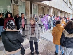 Шумен - медицински специалисти - протест