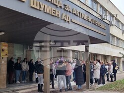 Шумен - медицински специалисти - протест