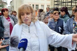 Ямбол - медицински сестри - протест