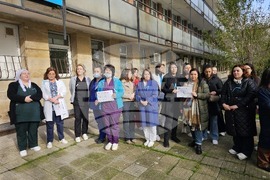 Кърджали - медицински специалисти - протест