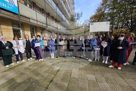 Кърджали - медицински специалисти - протест