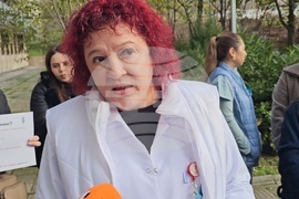 Кърджали - медицински специалисти - протест