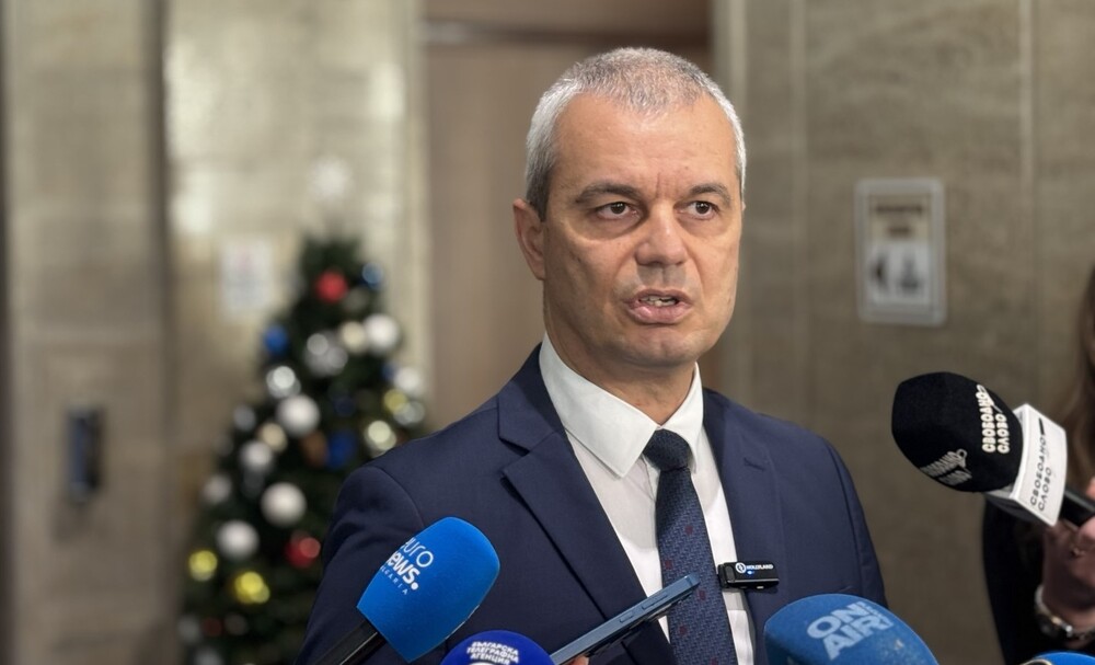 Костадин Костадинов: Най-доброто за страната е правителството да падне още днес